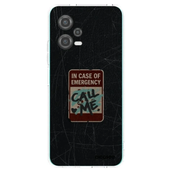 Picasee Xiaomi Poco X5 Hülle - Transparentes Silikon - EMERGENCY