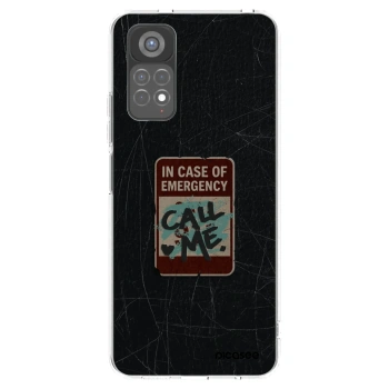 Picasee Xiaomi Redmi Note 11S 5G Hülle - Transparentes Silikon - EMERGENCY