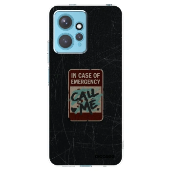 Picasee Xiaomi Redmi Note 12 4G Hülle - Transparentes Silikon - EMERGENCY