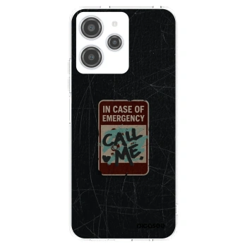 Picasee Xiaomi Redmi 12 4G Hülle - Transparentes Silikon - EMERGENCY