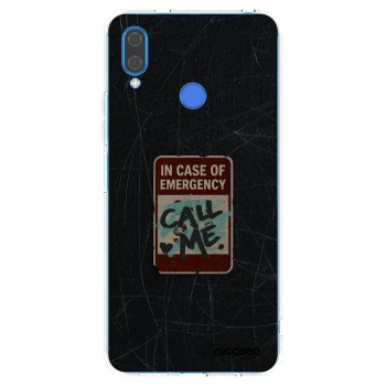 Picasee Huawei Nova 3i Hülle - Transparentes Silikon - EMERGENCY