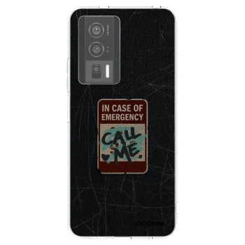 Picasee Xiaomi Poco F5 Pro 5G Hülle - Transparentes Silikon - EMERGENCY