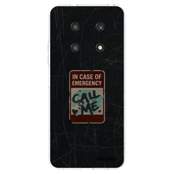 Picasee Honor Magic4 Lite 5G Hülle - Transparentes Silikon - EMERGENCY