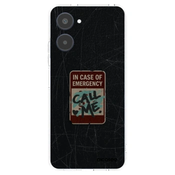 Picasee Realme 10 4G Hülle - Transparentes Silikon - EMERGENCY