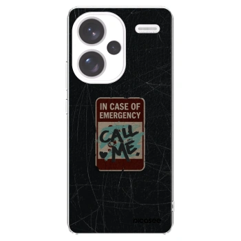 Picasee Xiaomi Redmi Note 13 Pro+ 5G Hülle - Transparentes Silikon - EMERGENCY