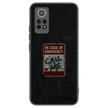 Picasee Xiaomi Redmi Note 12 Pro 4G Hülle - Schwarzes Silikon - EMERGENCY