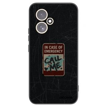 Picasee Honor 400 5G Hülle - Schwarzes Silikon - EMERGENCY