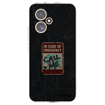 Picasee Honor 400 5G Hülle - Transparentes Silikon - EMERGENCY