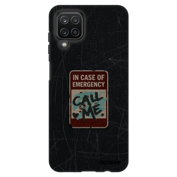 Hülle für Samsung Galaxy A12 A125F - EMERGENCY