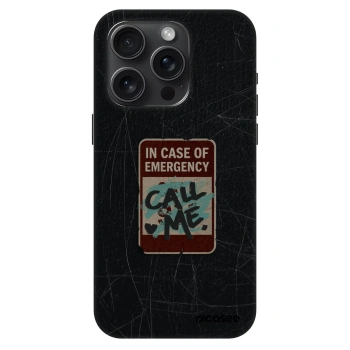 Hülle für Apple iPhone 15 Pro - EMERGENCY