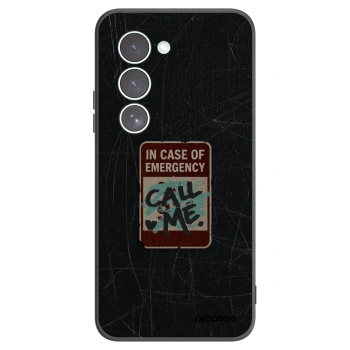 Picasee Xiaomi Redmi 15 5G Hülle - Schwarzes Silikon - EMERGENCY
