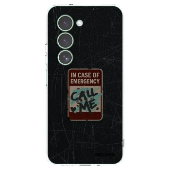 Picasee Xiaomi Redmi 15 5G Hülle - Transparentes Silikon - EMERGENCY