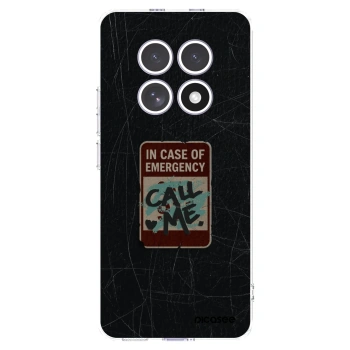 Picasee Xiaomi Redmi Note 15 Hülle - Transparentes Silikon - EMERGENCY