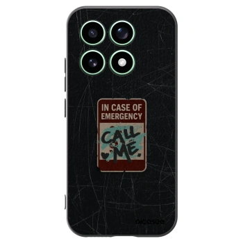 Picasee Xiaomi 17 Hülle - Schwarzes Silikon - EMERGENCY
