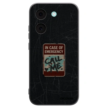 Picasee Xiaomi Poco X8 Pro Hülle - Schwarzes Silikon - EMERGENCY