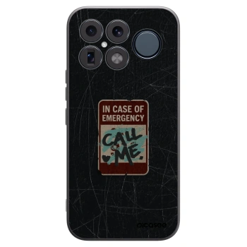 Picasee Xiaomi Poco F8 Ultra Hülle - Schwarzes Silikon - EMERGENCY