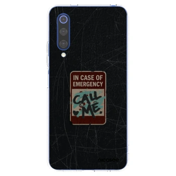 Picasee Xiaomi Mi 9 SE Hülle - Transparentes Silikon - EMERGENCY
