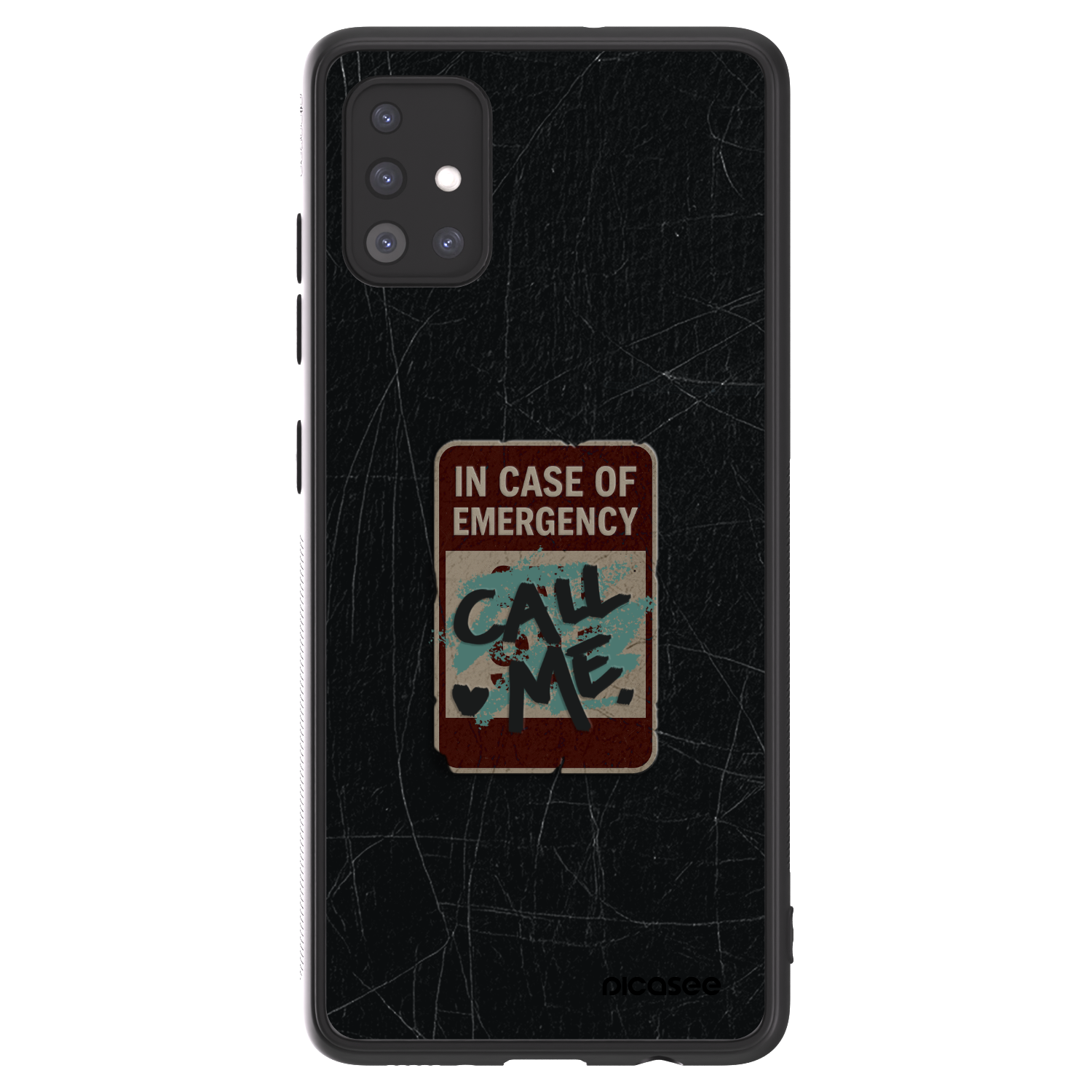 Picasee ULTIMATE CASE für Samsung Galaxy A51 A515F - EMERGENCY