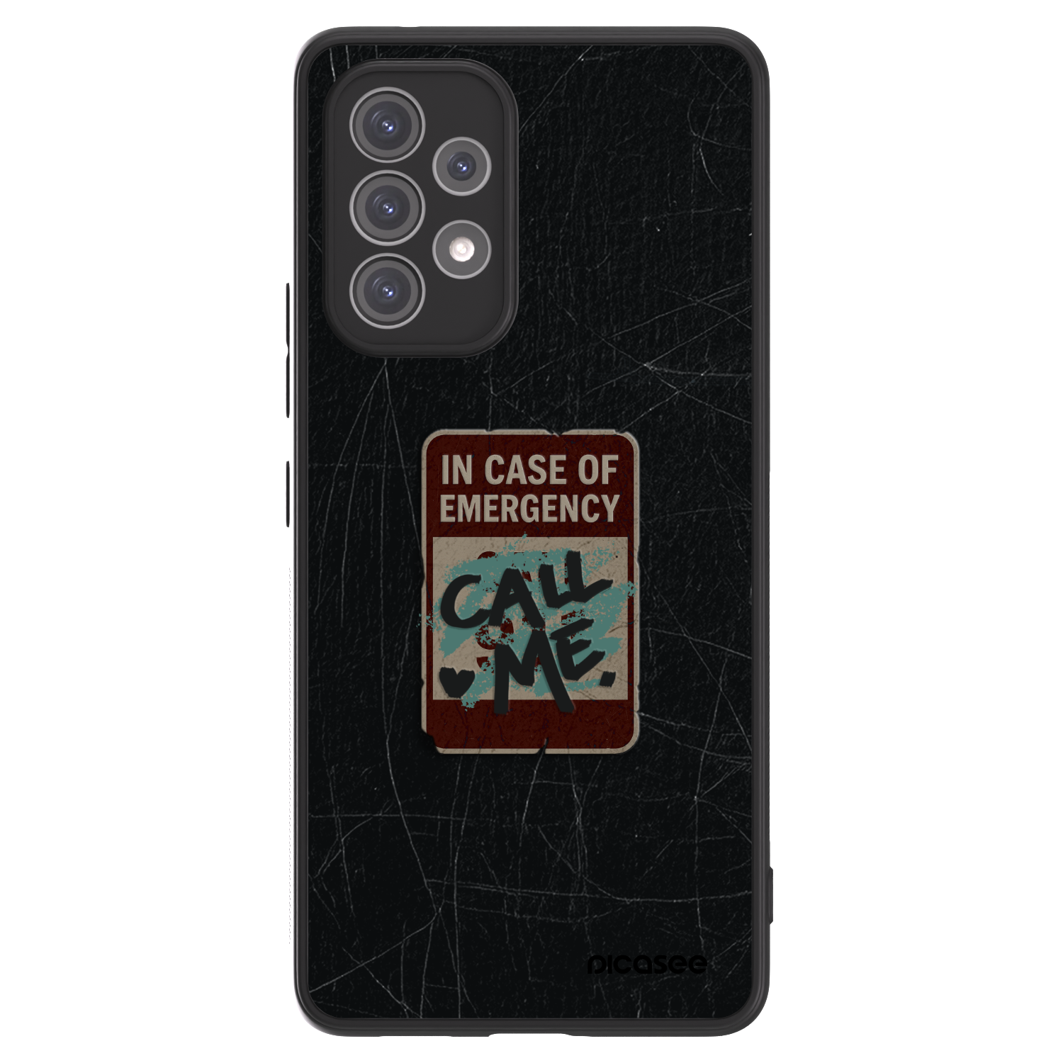 Picasee ULTIMATE CASE für Samsung Galaxy A52 5G A525F - EMERGENCY
