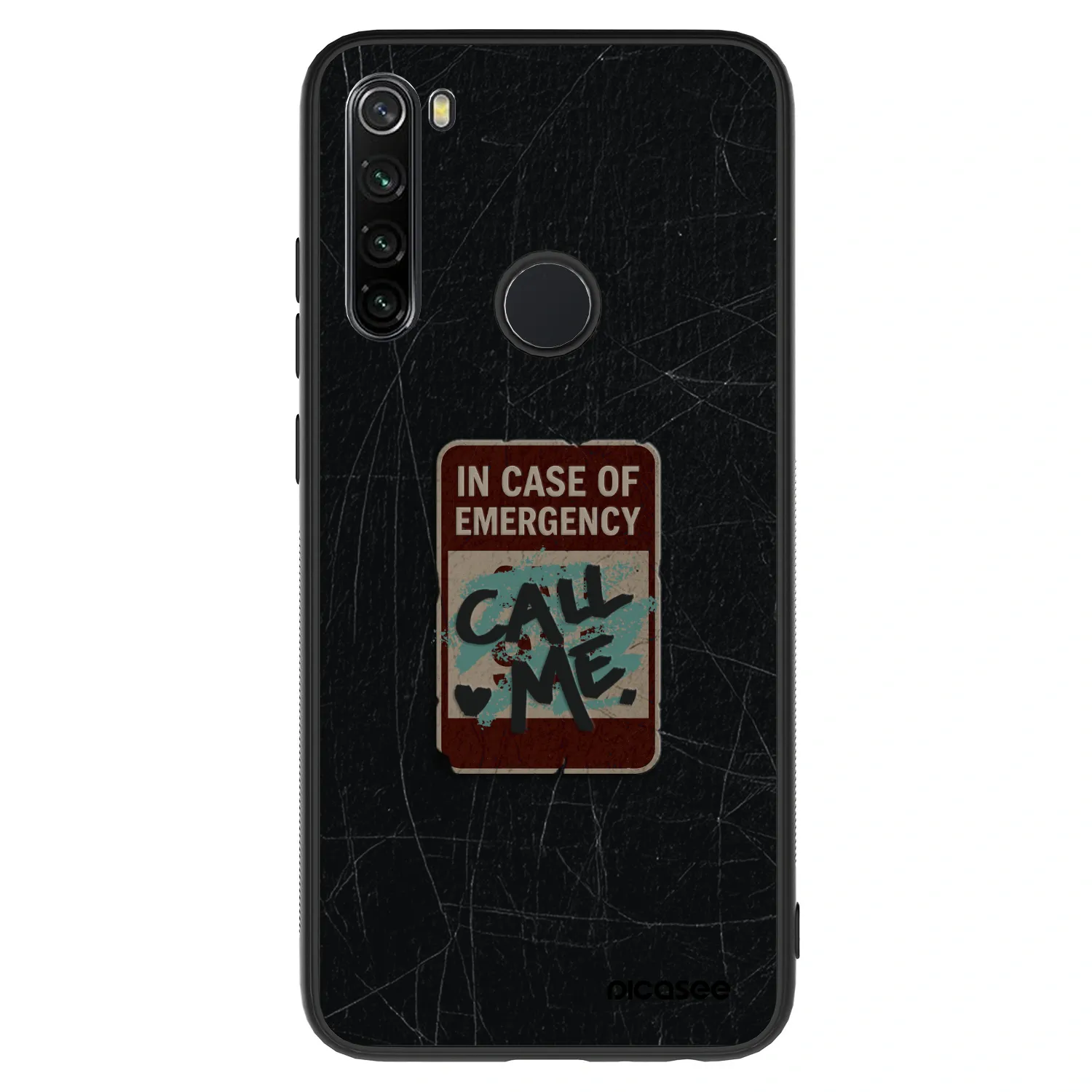 Picasee ULTIMATE CASE für Xiaomi Redmi Note 8 - EMERGENCY