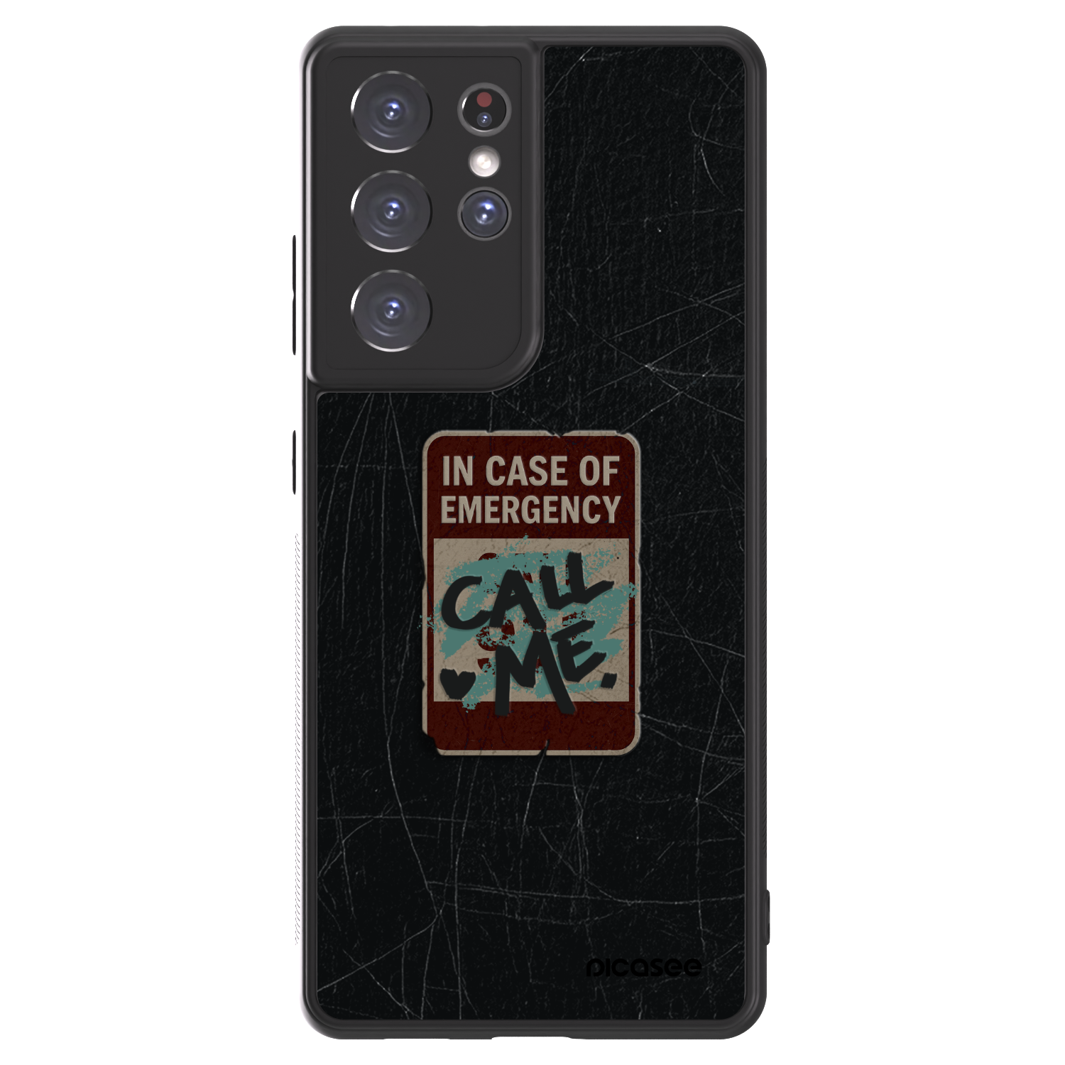 Picasee ULTIMATE CASE für Samsung Galaxy S21 Ultra 5G G998B - EMERGENCY
