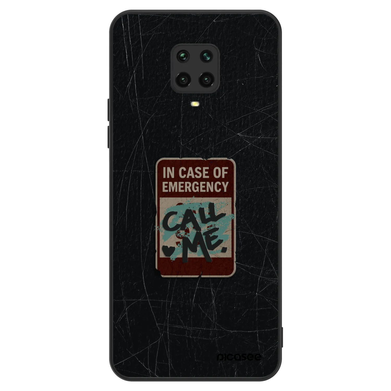Picasee ULTIMATE CASE für Xiaomi Redmi Note 9S - EMERGENCY
