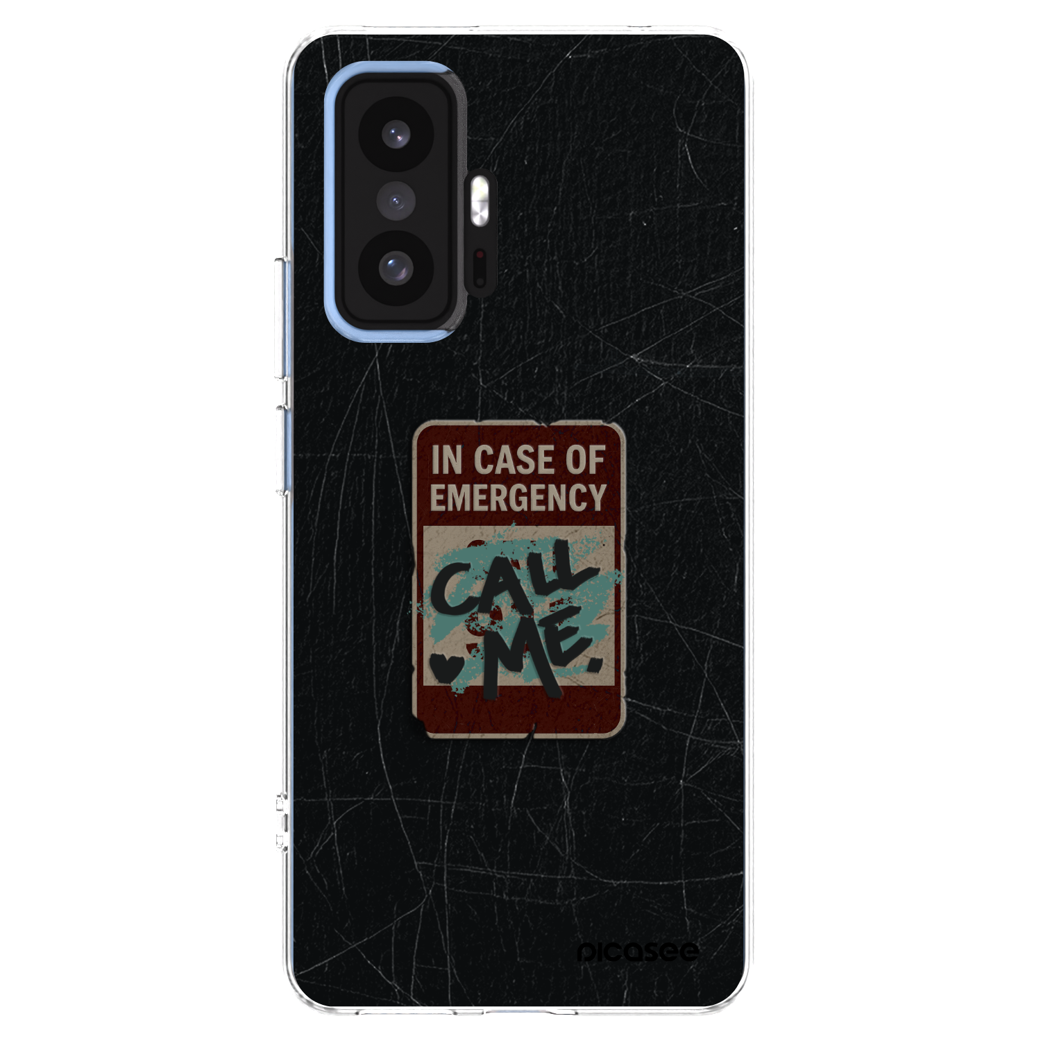 Picasee Xiaomi 11T Hülle - Transparentes Silikon - EMERGENCY