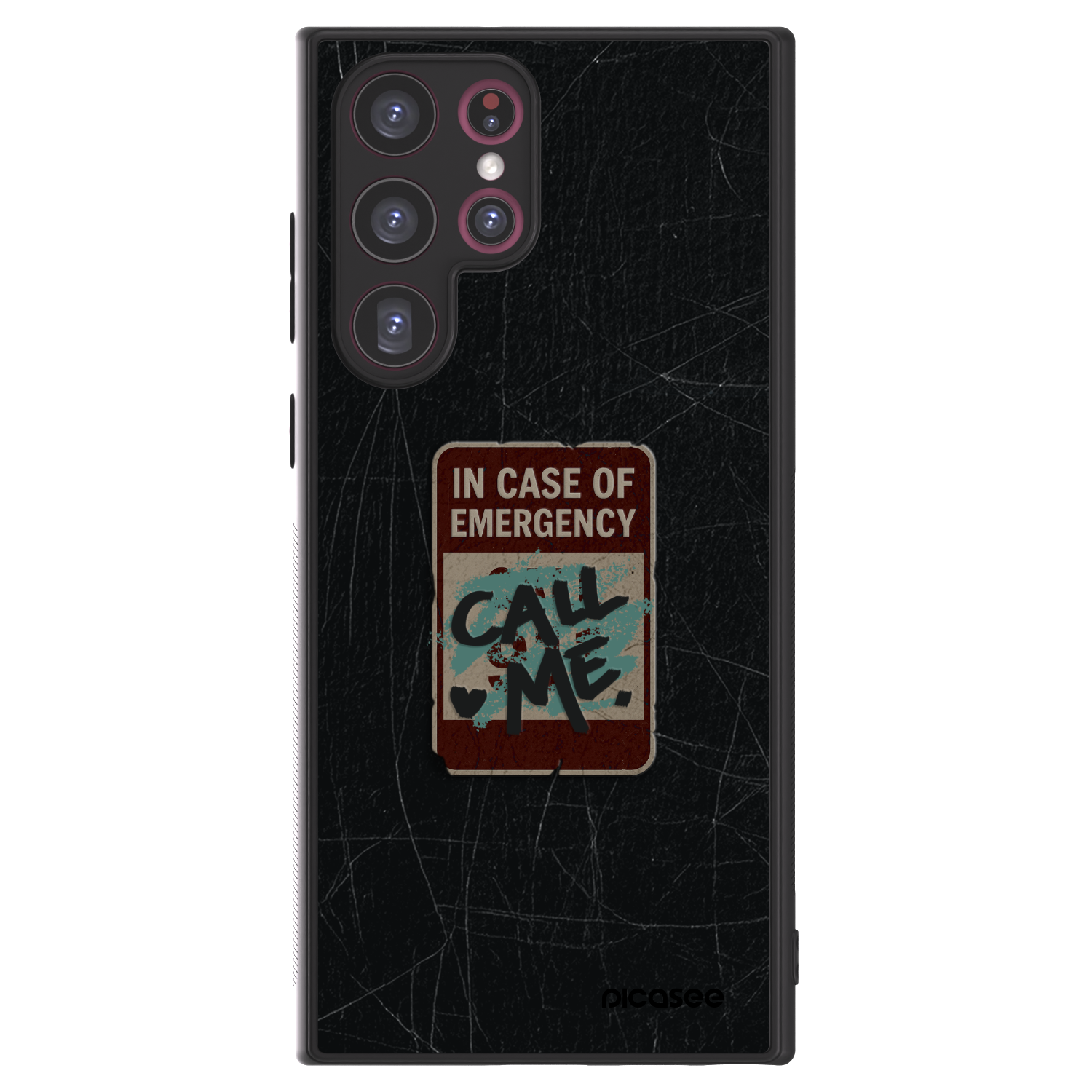 Picasee ULTIMATE CASE für Samsung Galaxy S22 Ultra 5G - EMERGENCY