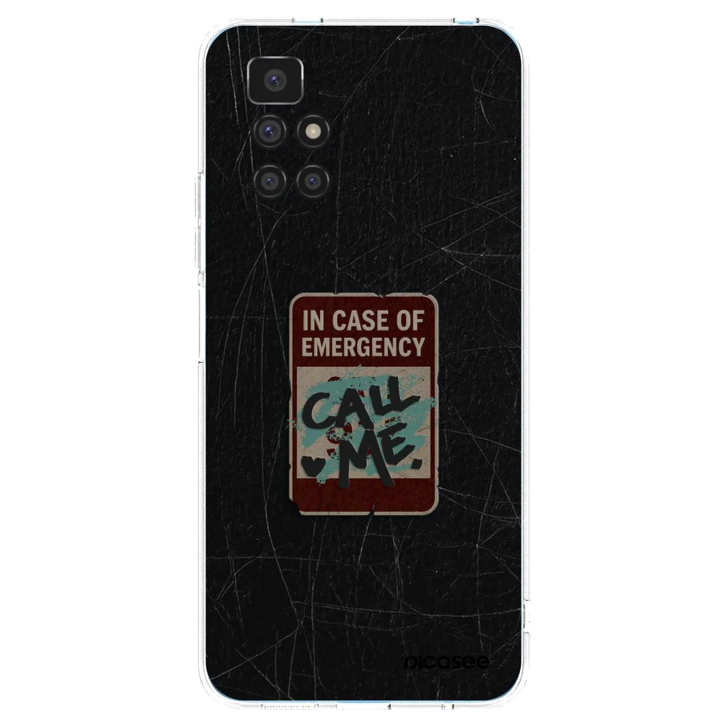 Picasee Xiaomi Redmi 10 (2022) Hülle - Transparentes Silikon - EMERGENCY