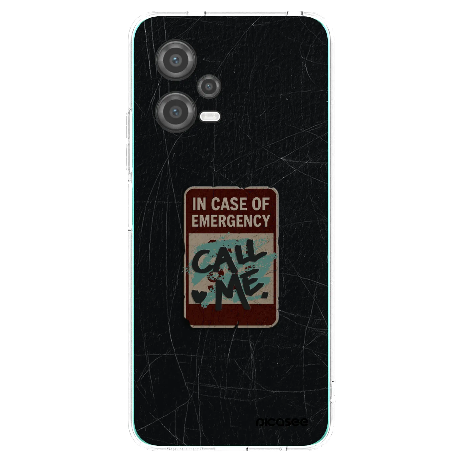 Picasee Xiaomi Poco X5 Hülle - Transparentes Silikon - EMERGENCY