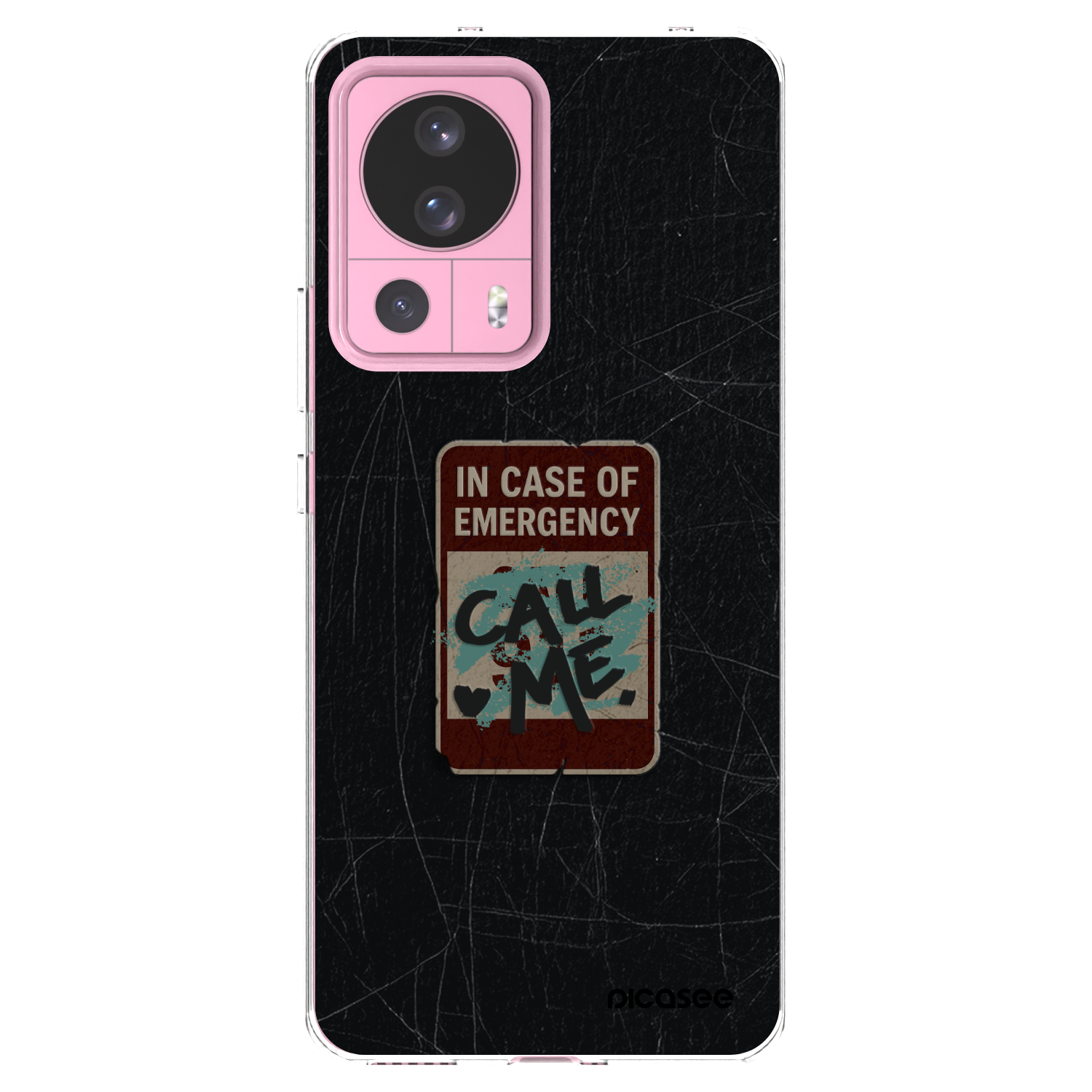 Picasee Xiaomi 13 Lite Hülle - Transparentes Silikon - EMERGENCY