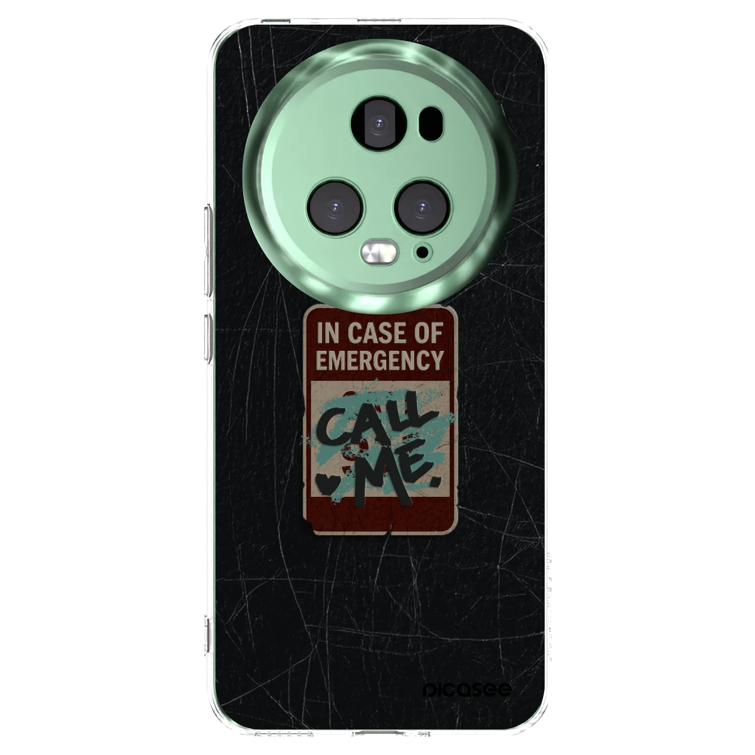 Picasee Honor Magic5 Pro Hülle - Transparentes Silikon - EMERGENCY