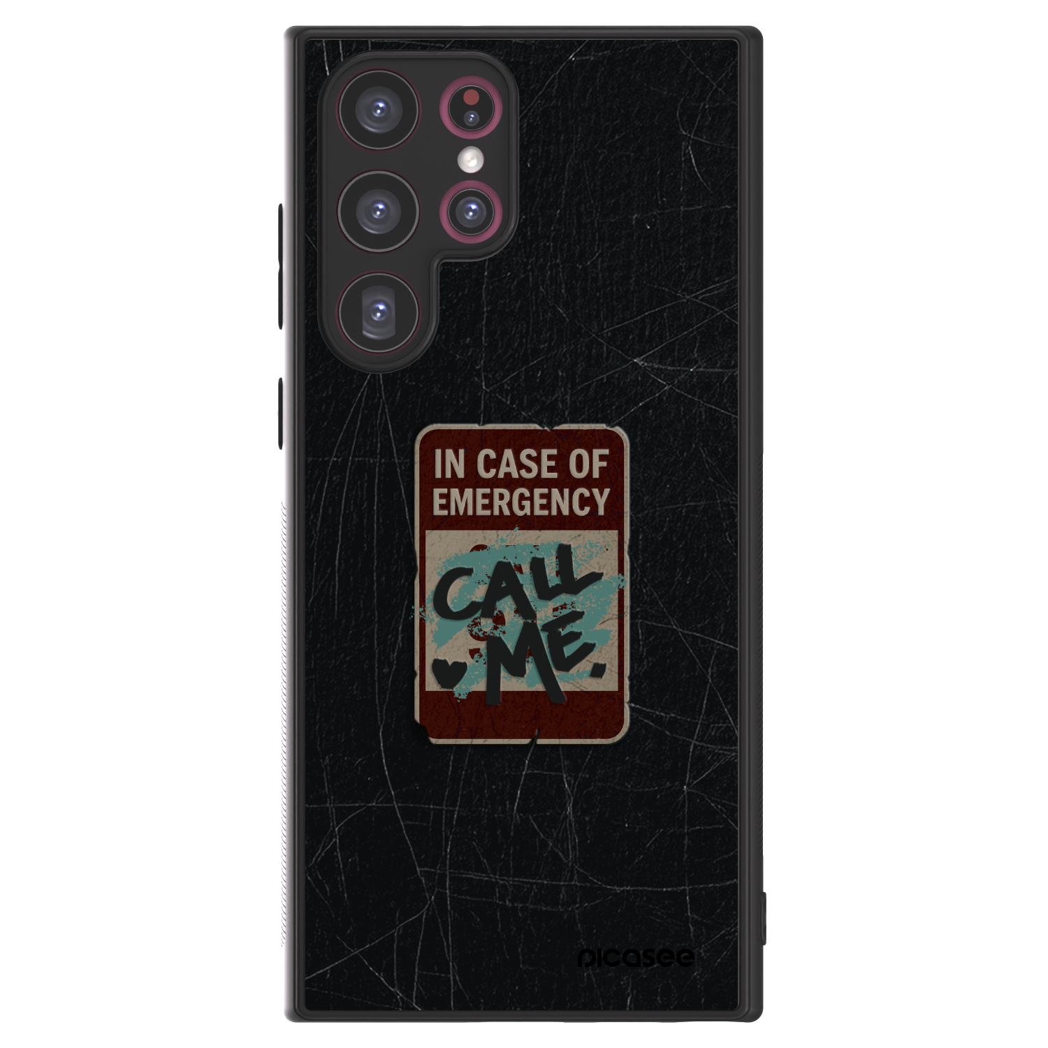 Picasee ULTIMATE CASE PowerShare für Samsung Galaxy S22 Ultra 5G - EMERGENCY