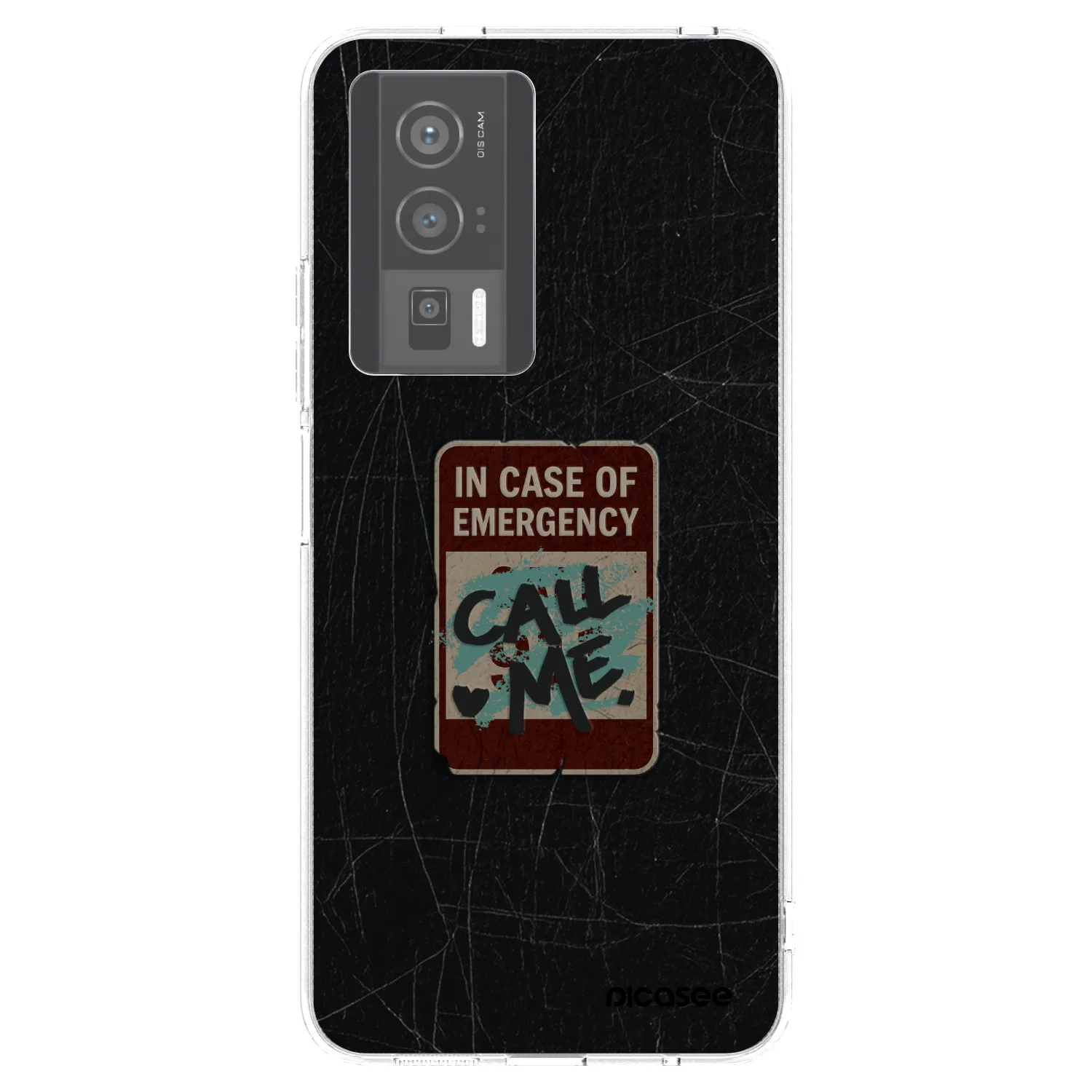 Picasee Xiaomi Poco F5 Pro 5G Hülle - Transparentes Silikon - EMERGENCY