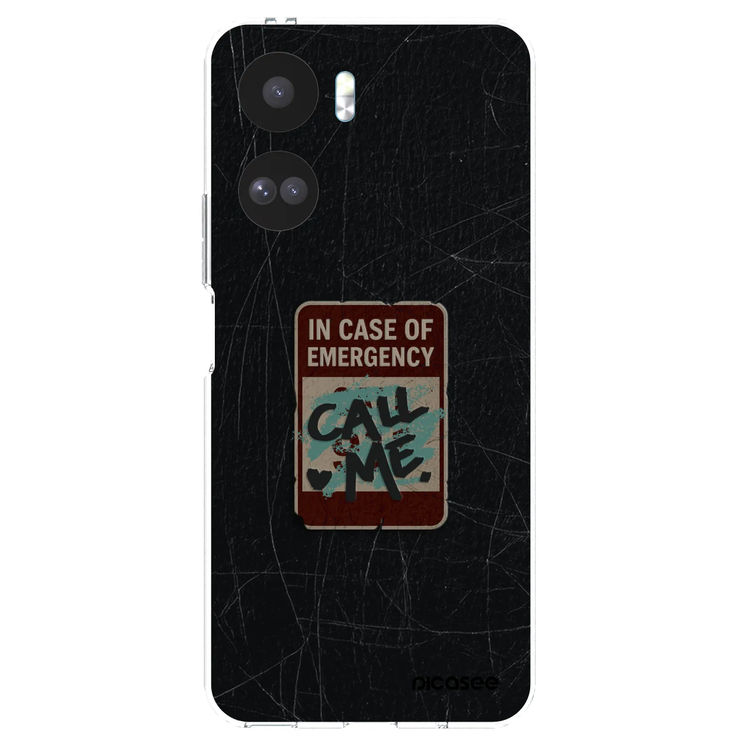 Picasee Honor 90 Lite 5G Hülle - Transparentes Silikon - EMERGENCY