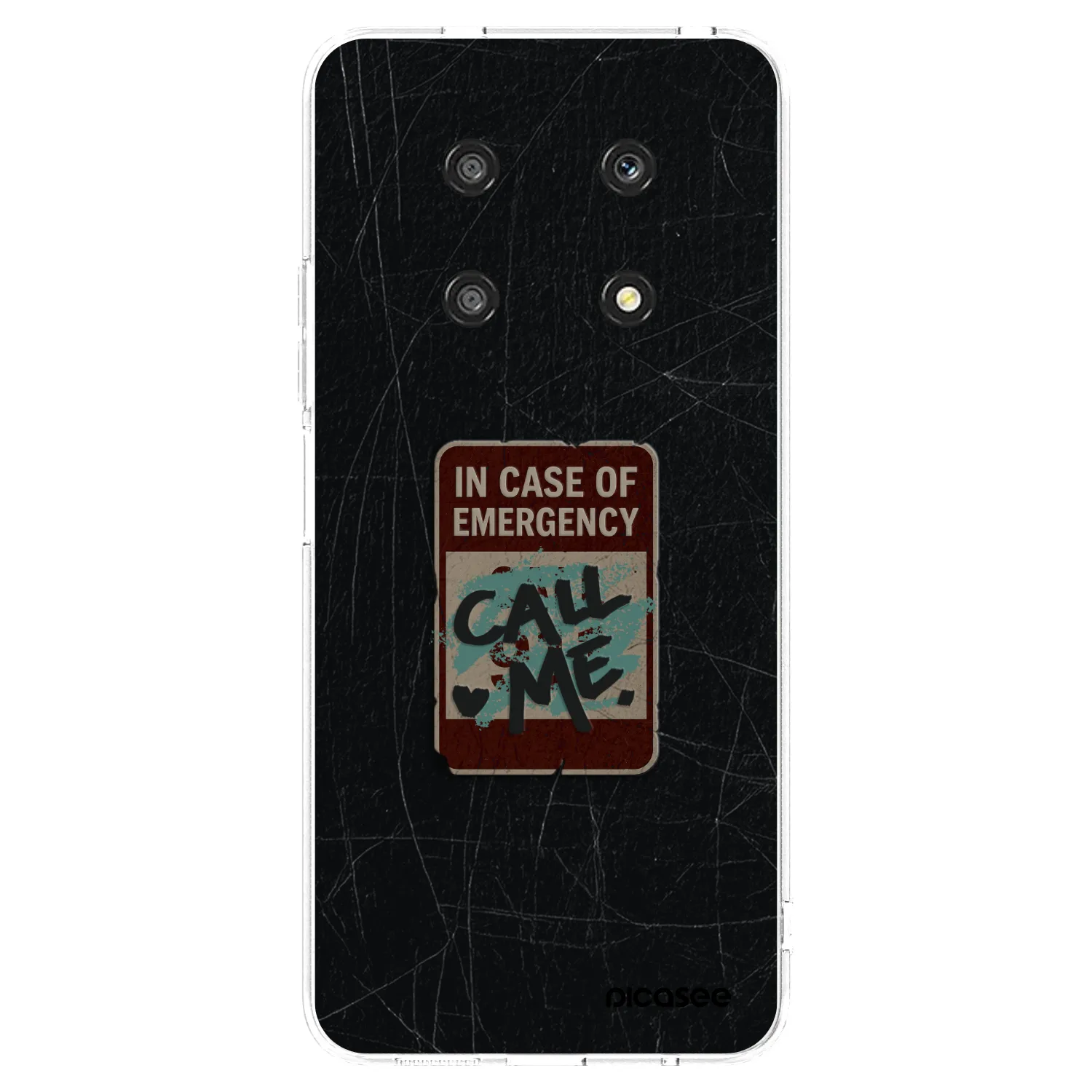Picasee Honor Magic4 Lite 5G Hülle - Transparentes Silikon - EMERGENCY