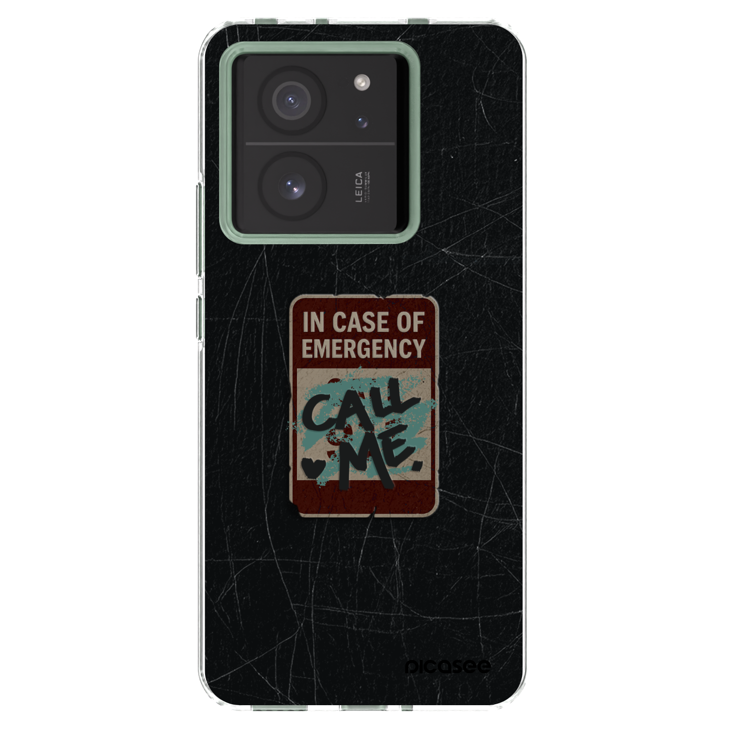 Picasee Xiaomi 13T Hülle - Transparentes Silikon - EMERGENCY