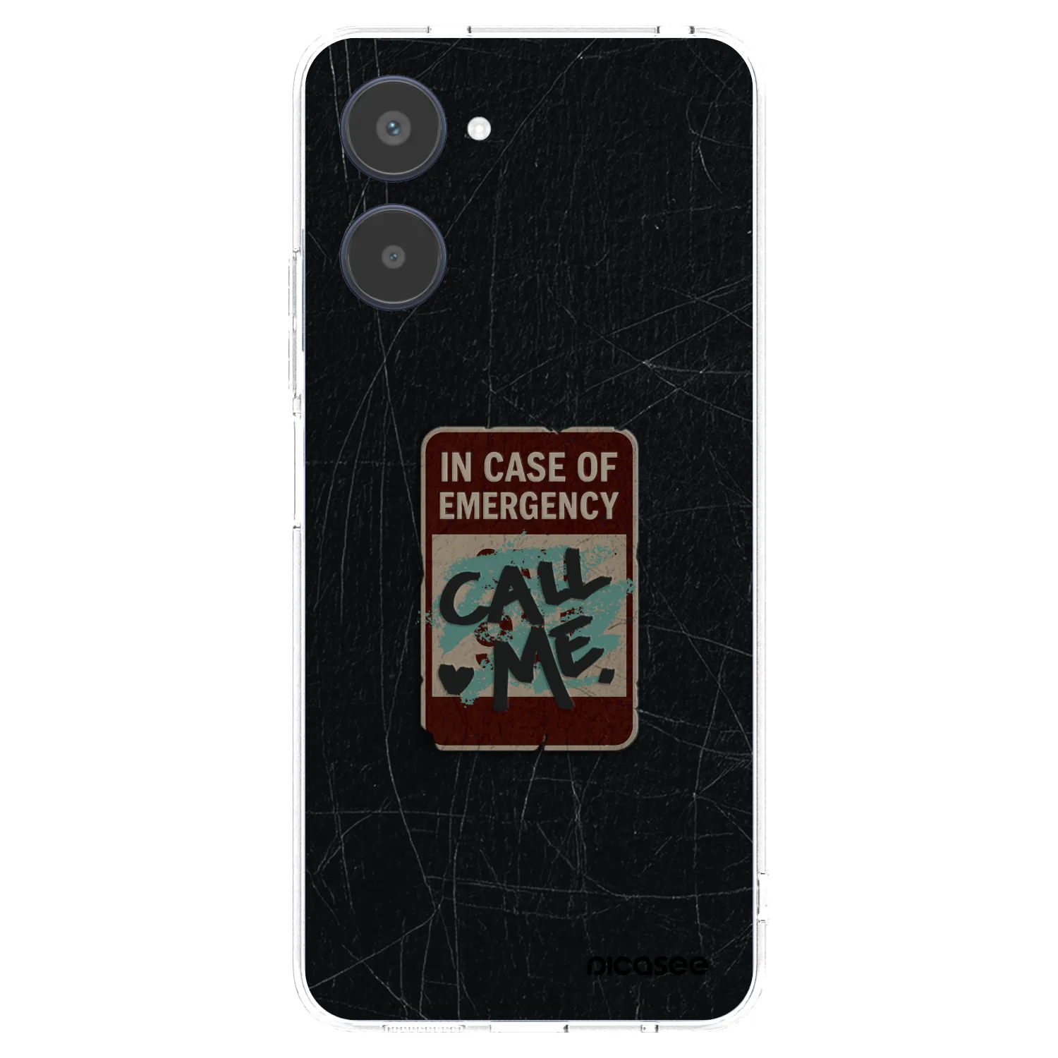 Picasee Realme 10 4G Hülle - Transparentes Silikon - EMERGENCY