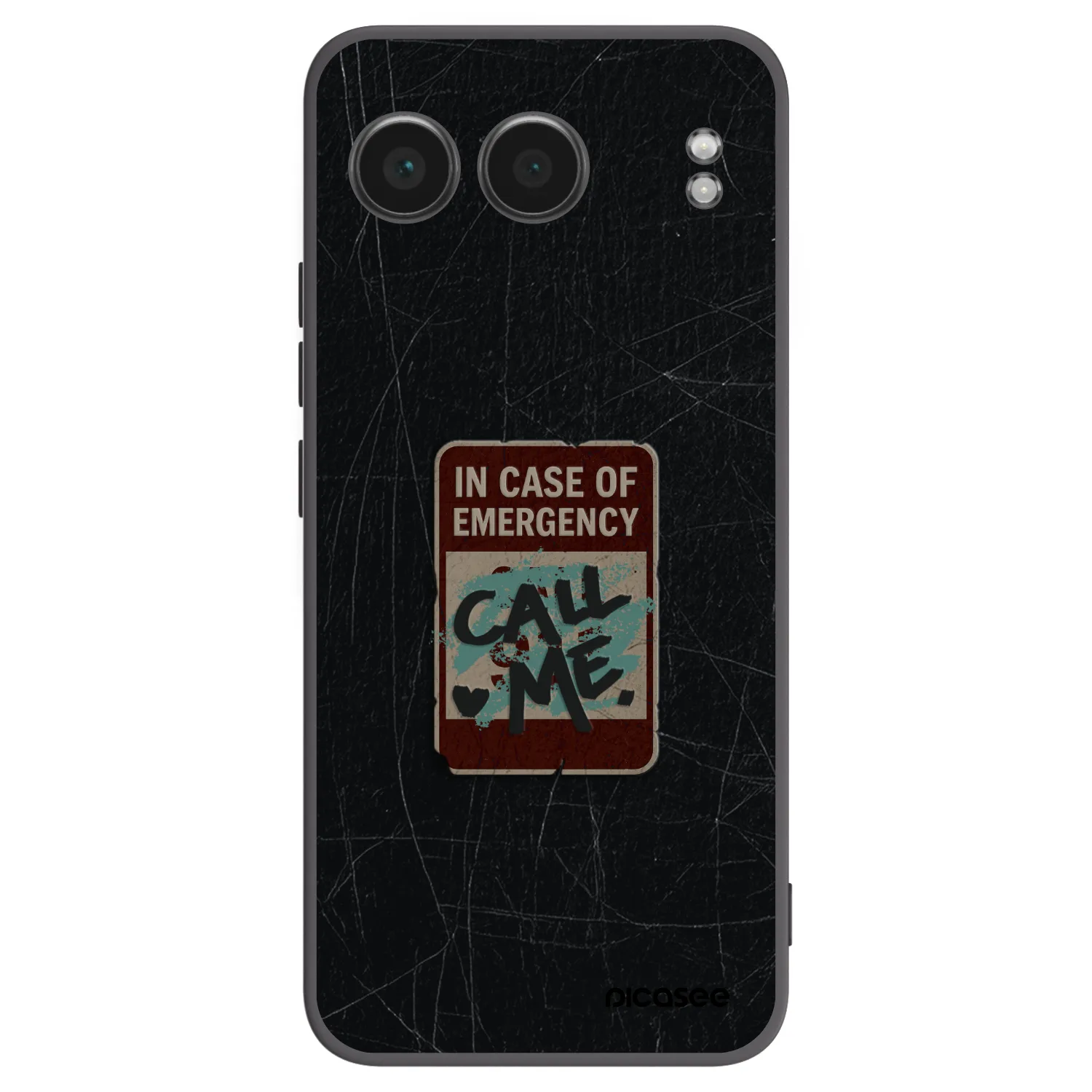 Picasee OnePlus Nord 4 Hülle - Schwarzes Silikon - EMERGENCY