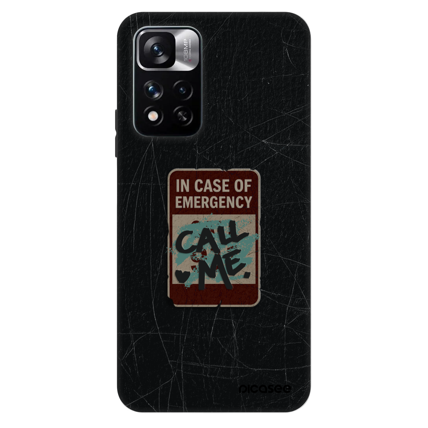 Picasee Fashion Case für Xiaomi Redmi Note 11 Pro 5G - EMERGENCY
