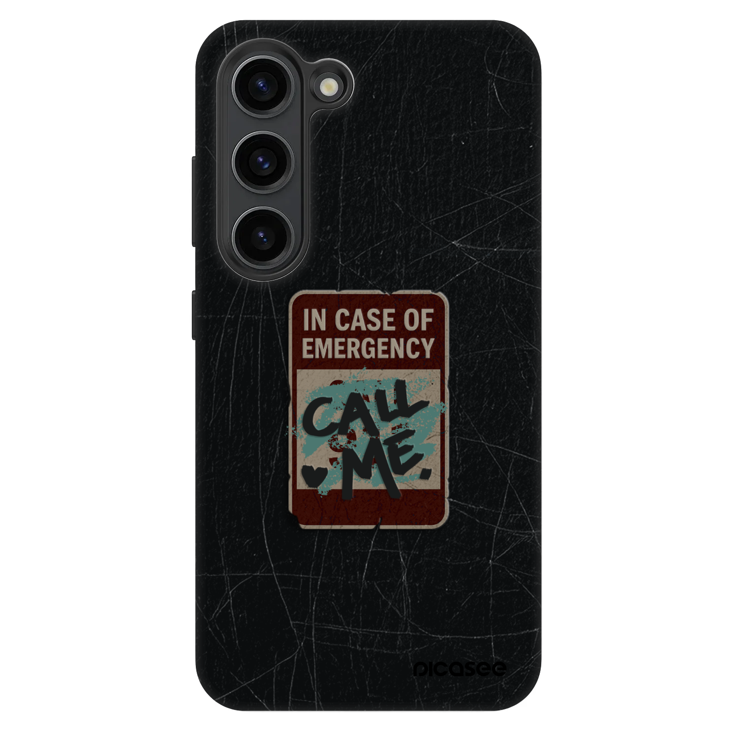 Picasee Fashion Case für Samsung Galaxy S23 5G - EMERGENCY