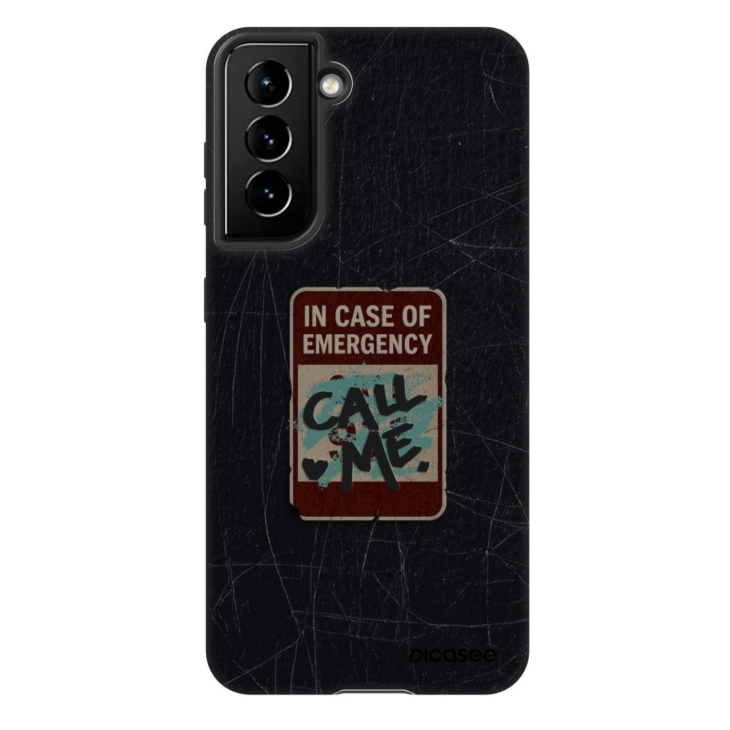 Picasee Fashion Case für Samsung Galaxy S21 5G G991B - EMERGENCY