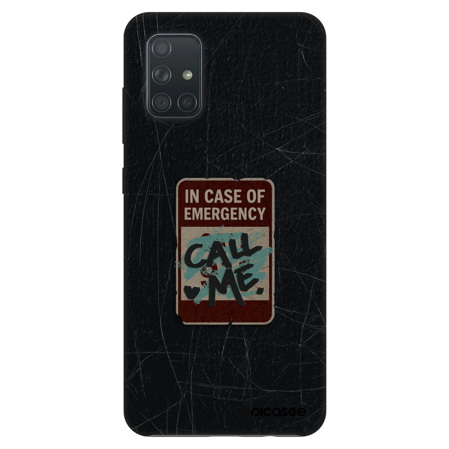 Picasee Fashion Case für Samsung Galaxy A71 A715F - EMERGENCY