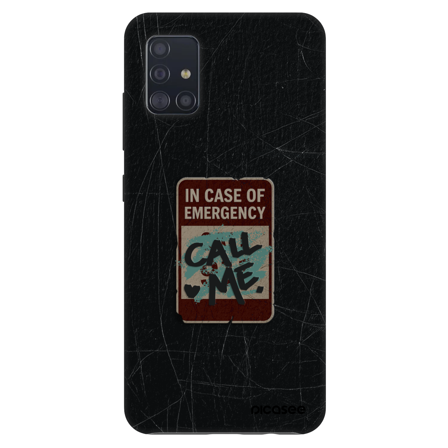 Picasee Fashion Case für Samsung Galaxy A51 A515F - EMERGENCY