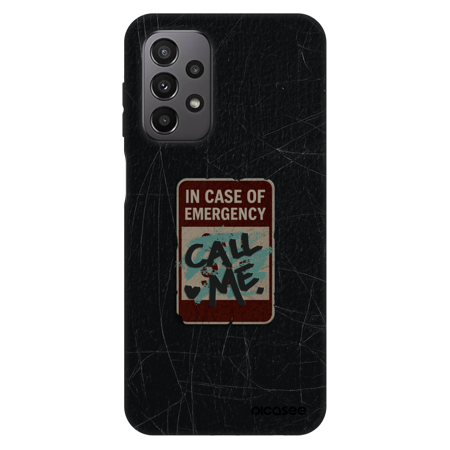 Picasee Fashion Case für Samsung Galaxy A23 A235F 4G - EMERGENCY
