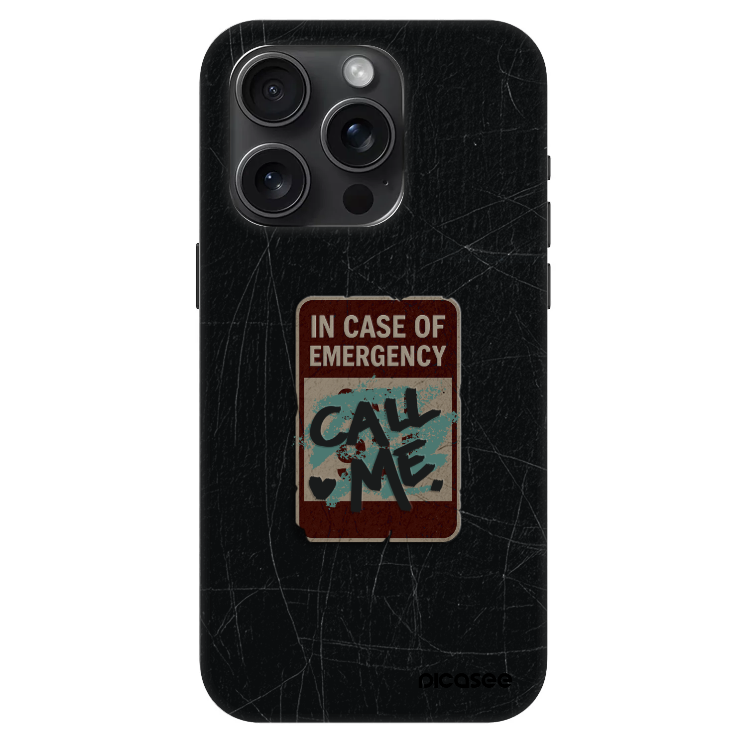Picasee Fashion Case MagSafe für Apple iPhone 15 Pro - EMERGENCY