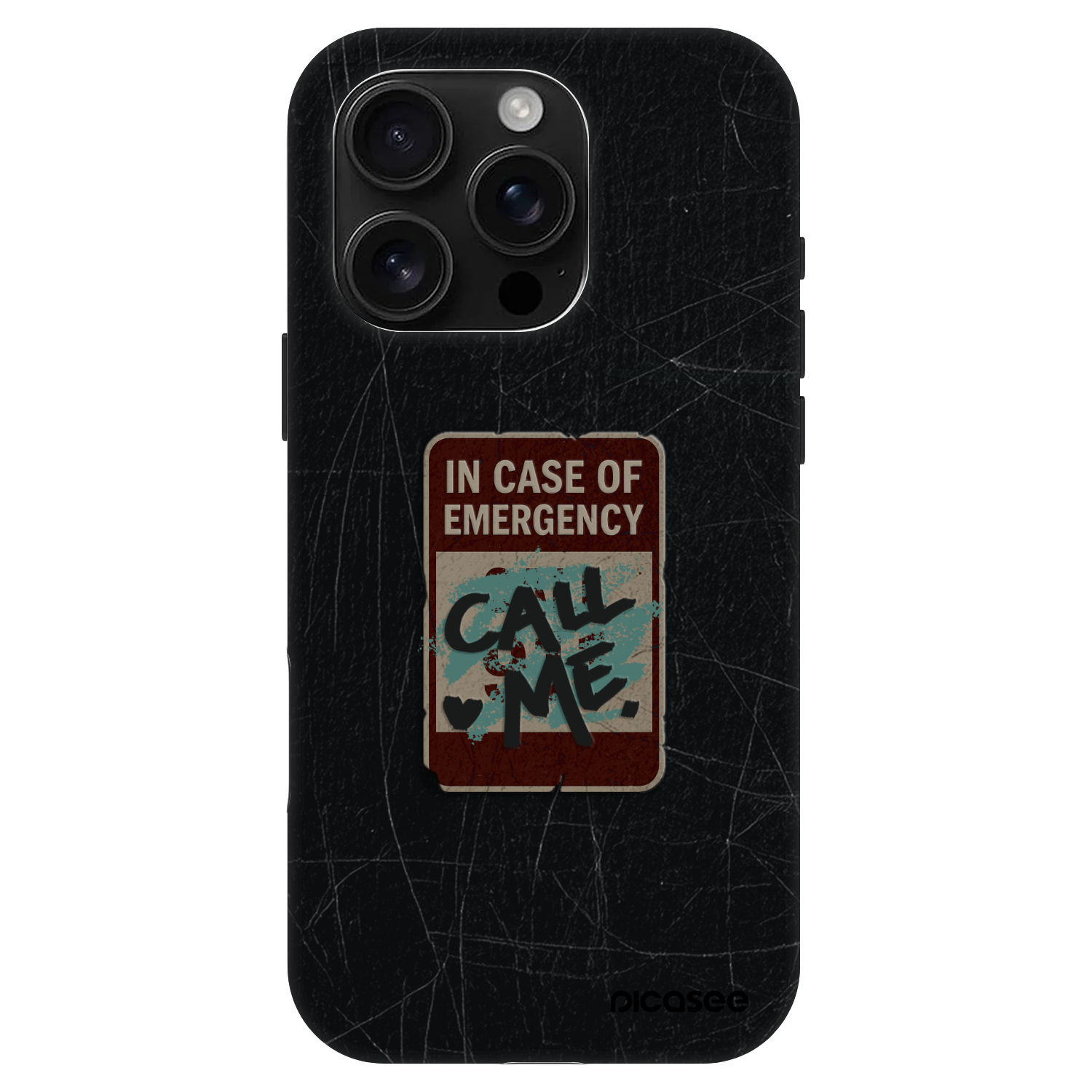 Picasee Fashion Case MagSafe für Apple iPhone 16 Pro - EMERGENCY