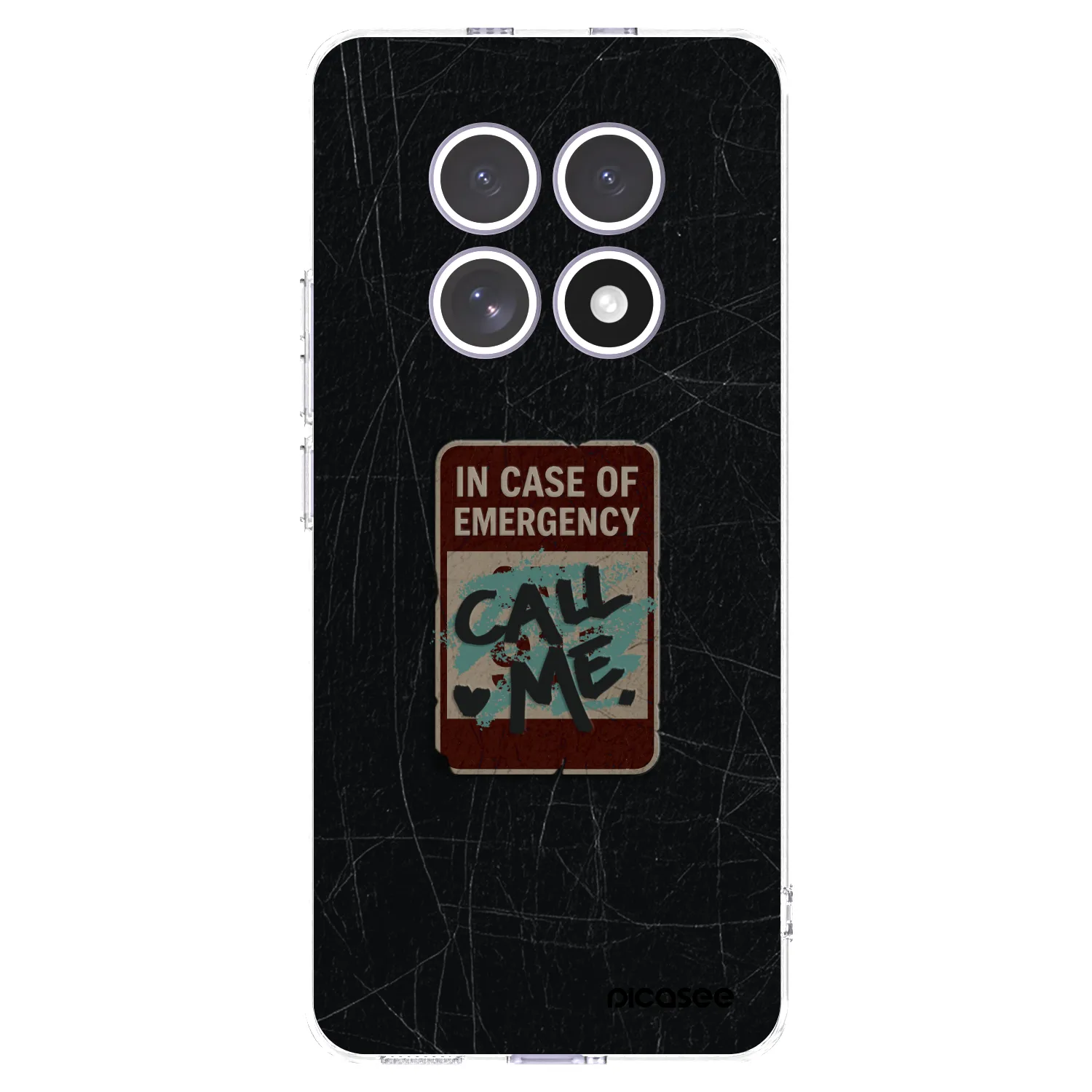 Picasee Xiaomi Redmi Note 15 Hülle - Transparentes Silikon - EMERGENCY