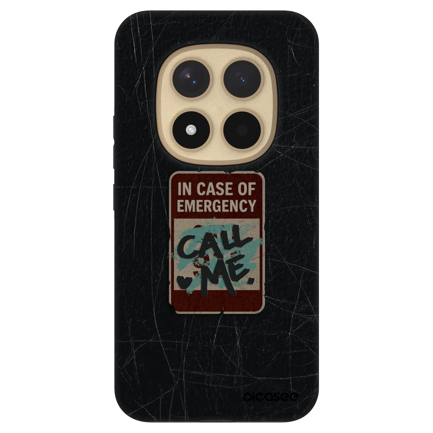 Picasee Fashion Case für Xiaomi Redmi Note 15 Pro+ - EMERGENCY