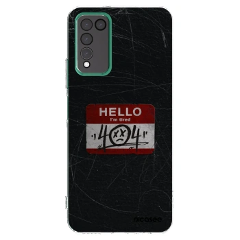 Picasee Honor 10X Lite Hülle - Transparentes Silikon - HELLO 404